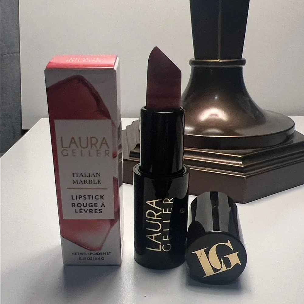 Laura Geller Italian Marble Lipstick Lipcolor Peach Bellini Beauty Makeup NIB